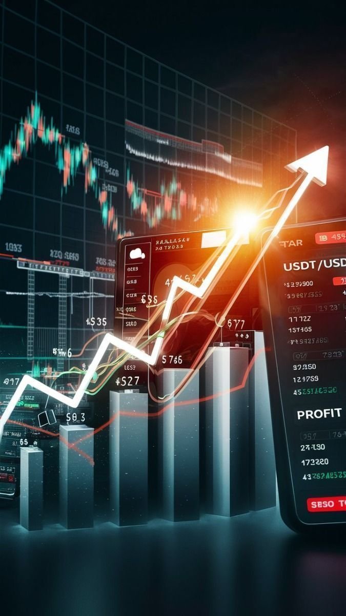 Live trading chart